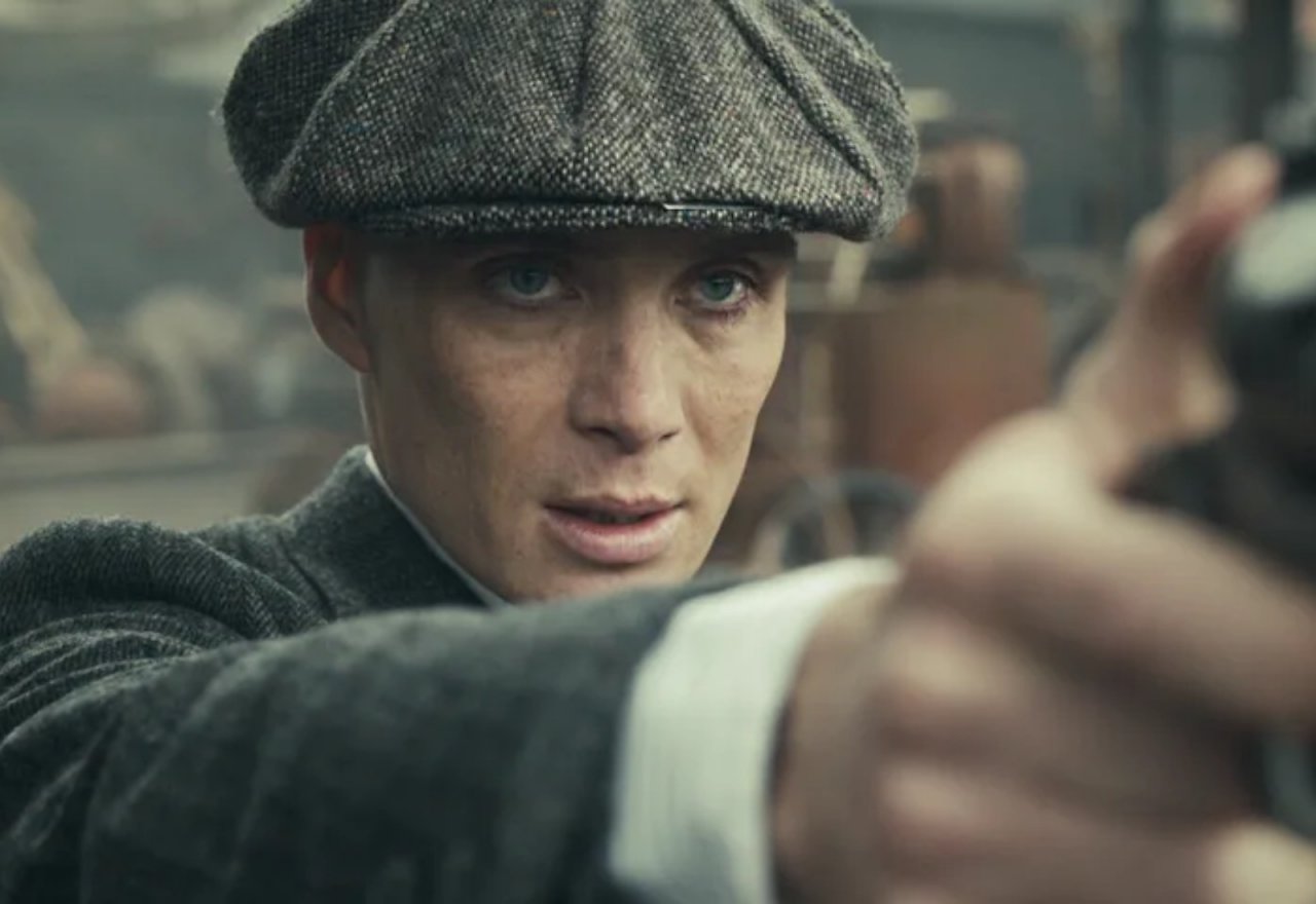 Cillian Murphy in Peaky Blinders.