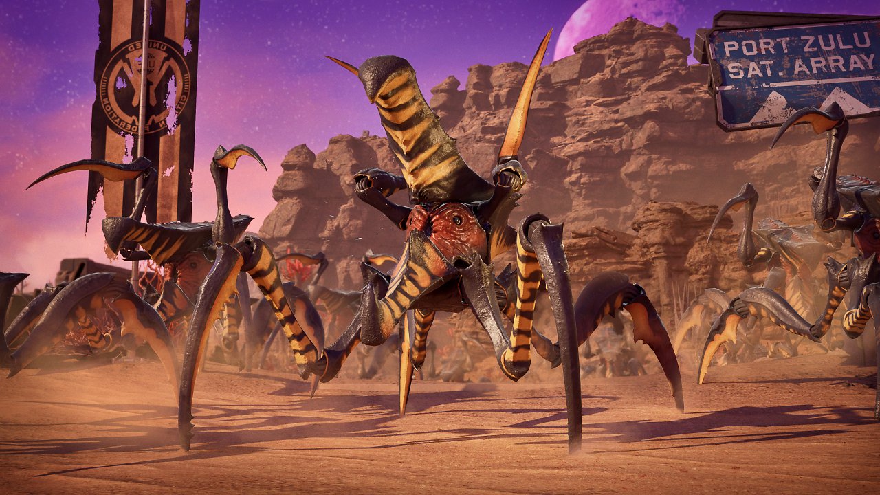 Ein Presse-Asset zu Starship Troopers Extermination