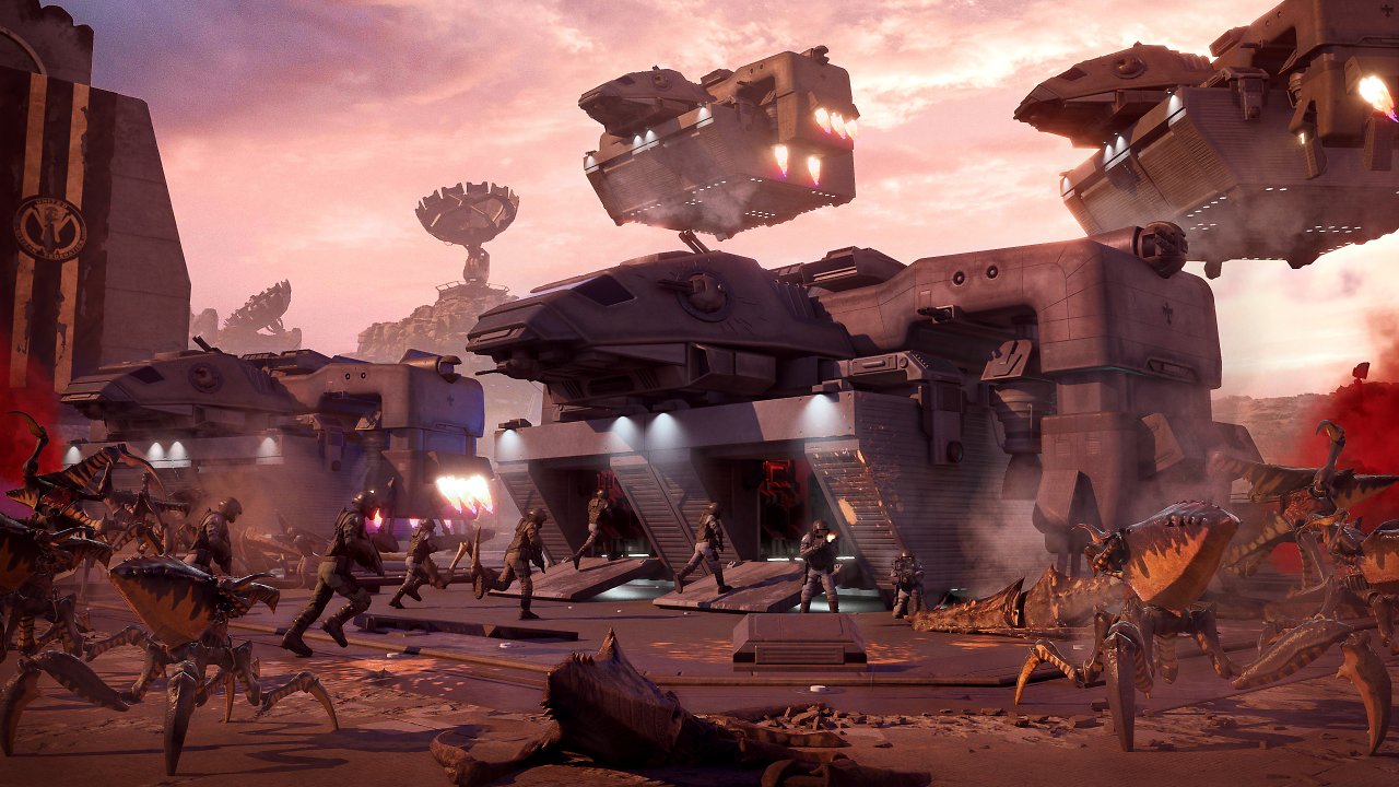 Ein Presse-Asset zu Starship Troopers Extermination