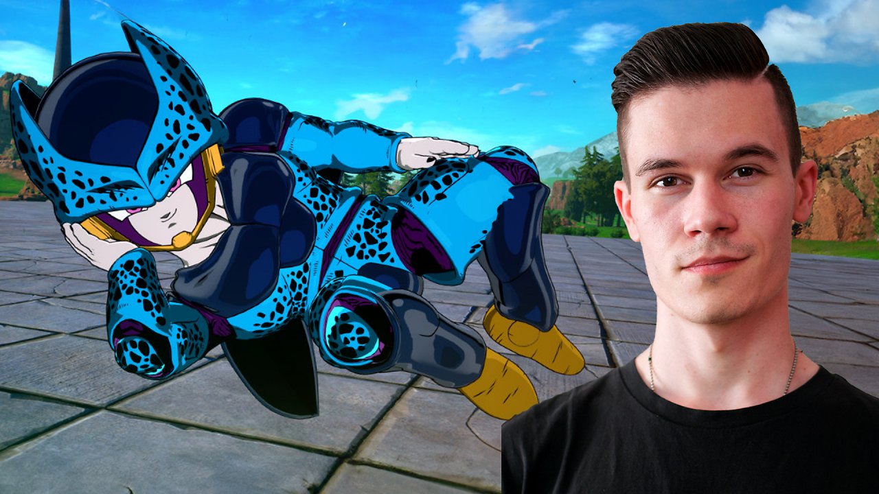 Redakteur Tobi mit Cell Jr.