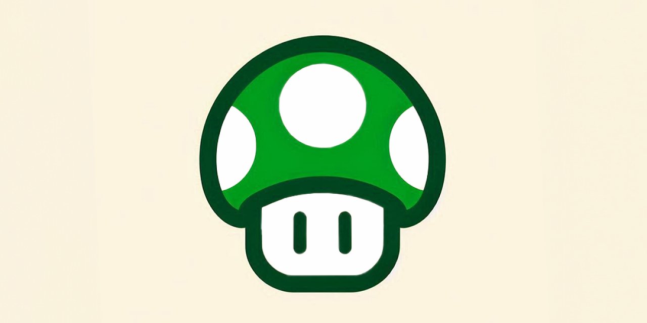 Der 1-Up-Pilz
