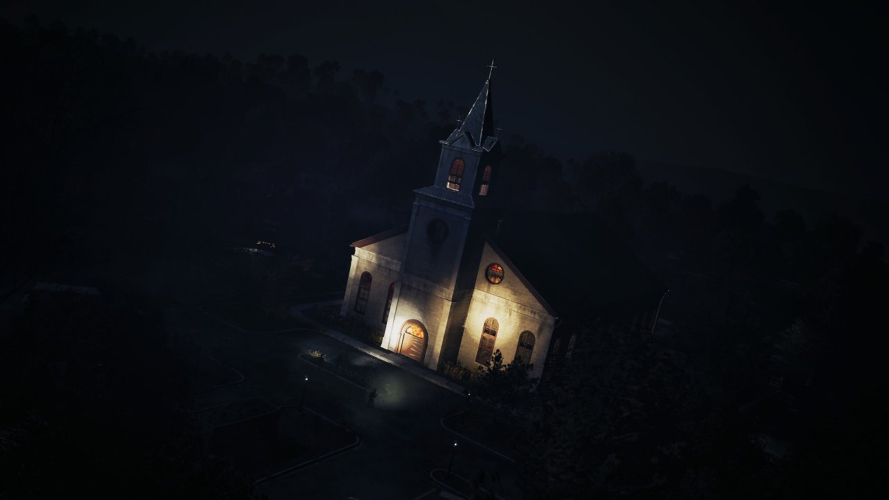 Schiefes Bild von ner Kirche aus No More Room in Hell 2