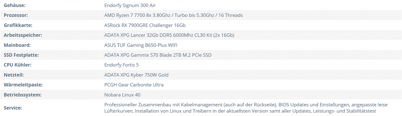 [06/11/2024] Specs