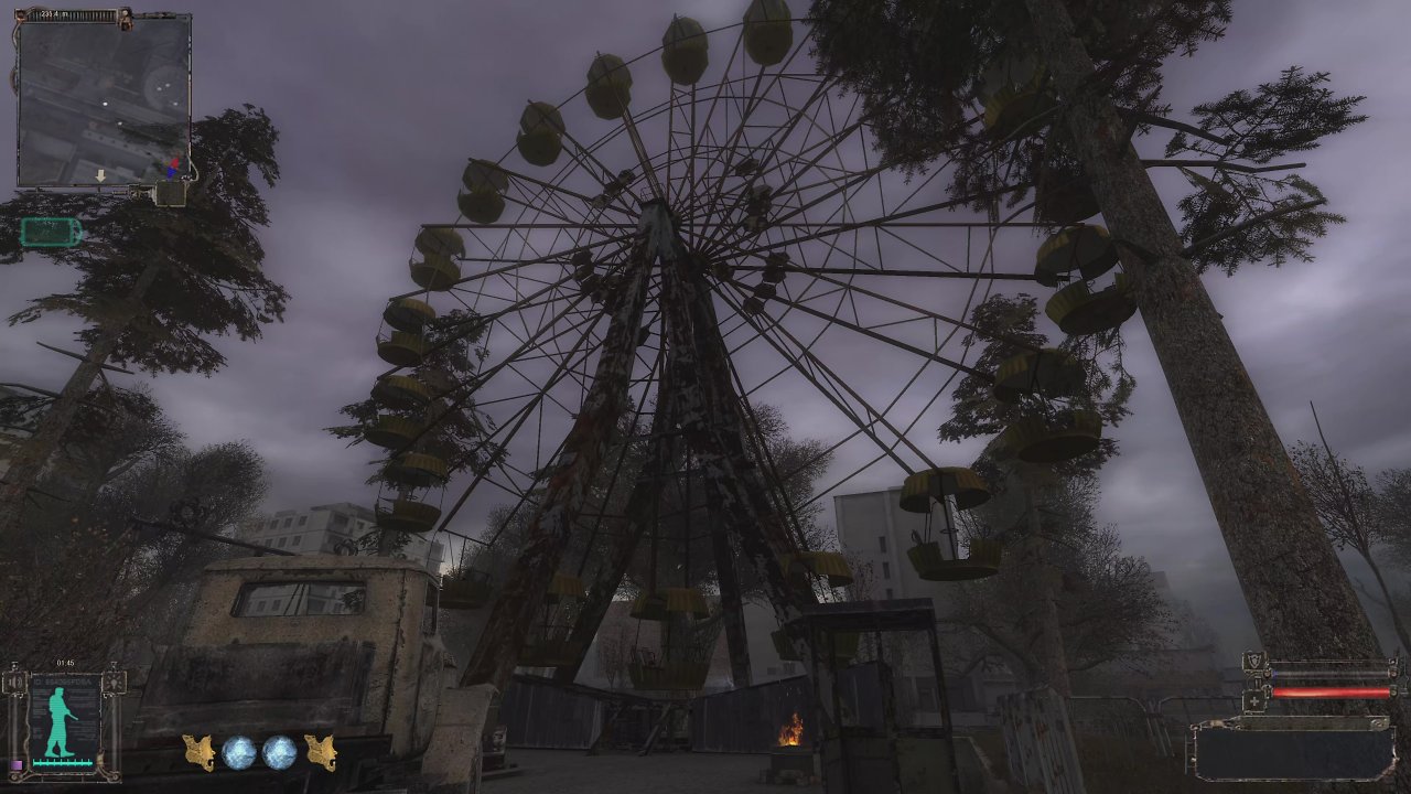 Das Riesenrad in Prypjat