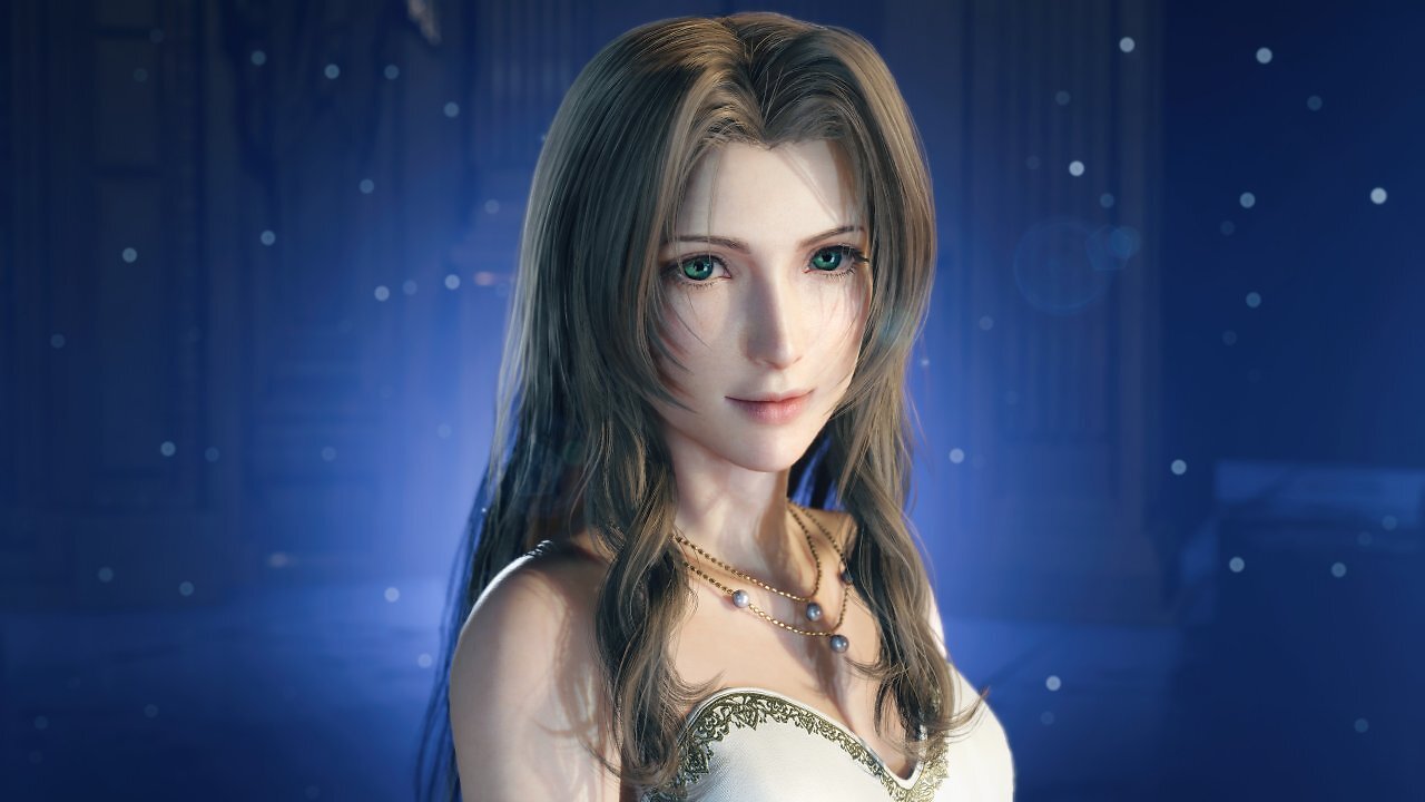 Aeris Portrait Final Fantasy 7 Rebirth