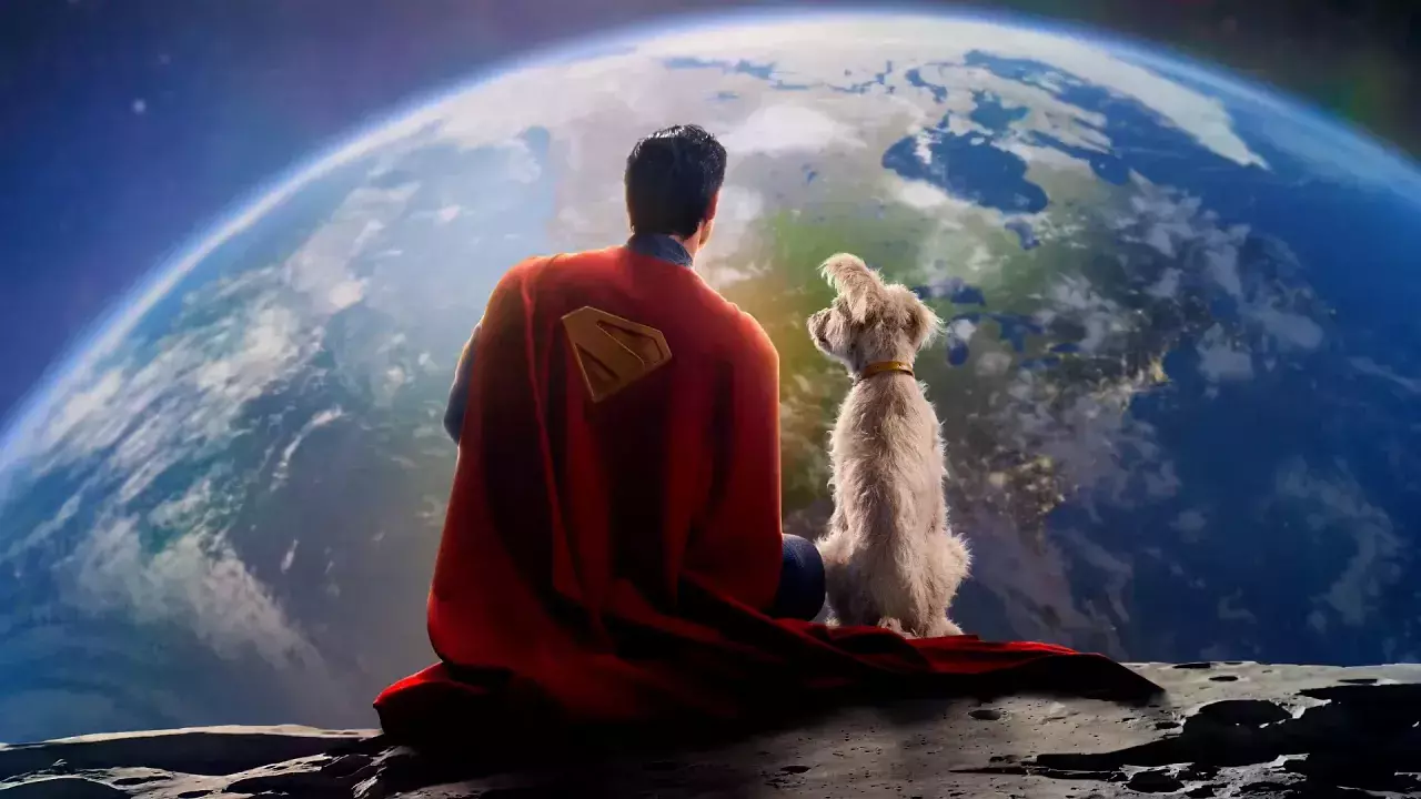 Superman und Superhund Krypto