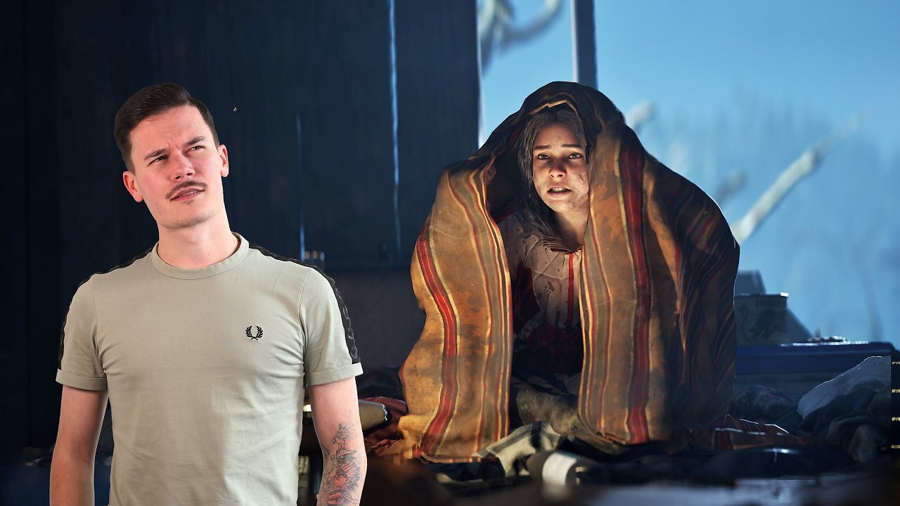 Tobias und Mädchen in Hell is Us