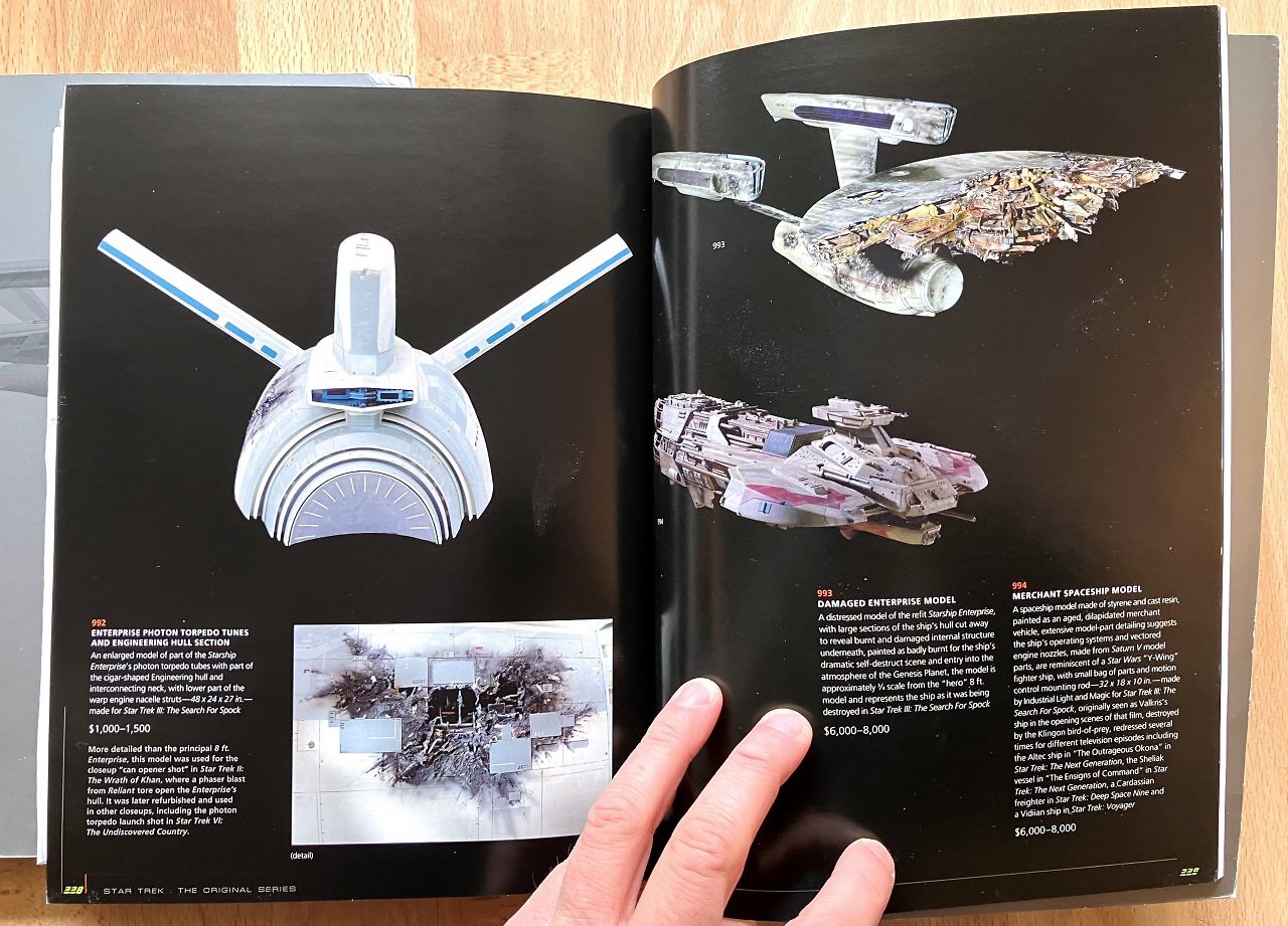 [06/06/2025] Ausverkauf des kompletten Star-Trek-Fundus beim Auktionshaus Christies