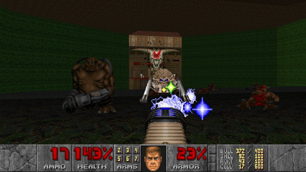 Neue Gegnertypen in Doom 2.