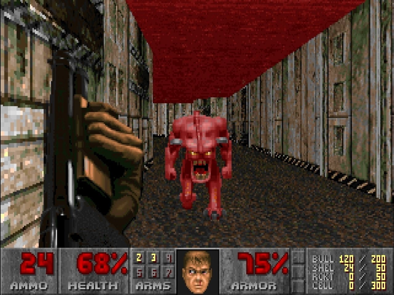 Screenshot aus Doom