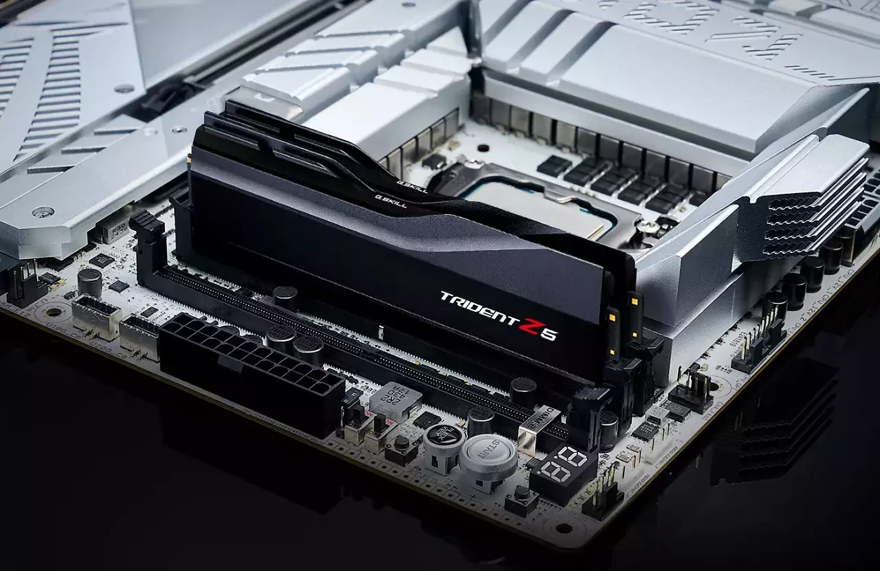 RAM von G-Skll auf einem Mainboard