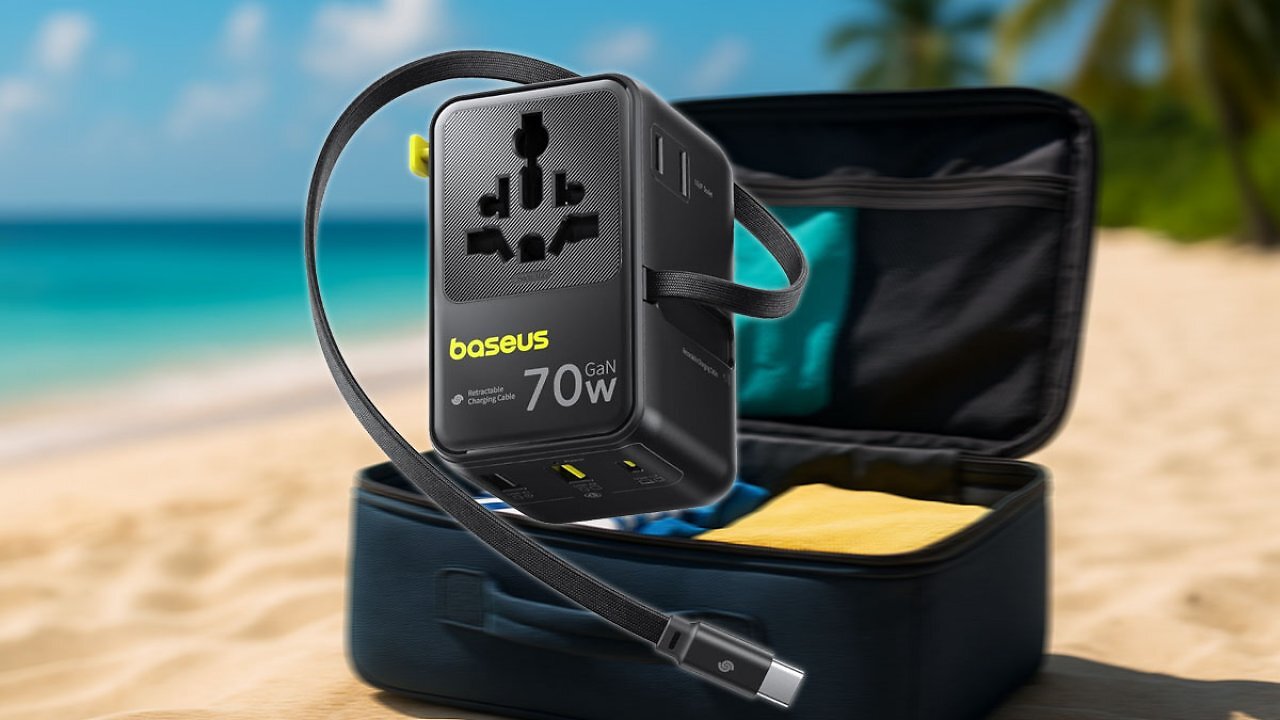 [10/07/2025] Baseus Enercore Reiseadapter zum Tiefstpreis (auch nach dem Prime Day).