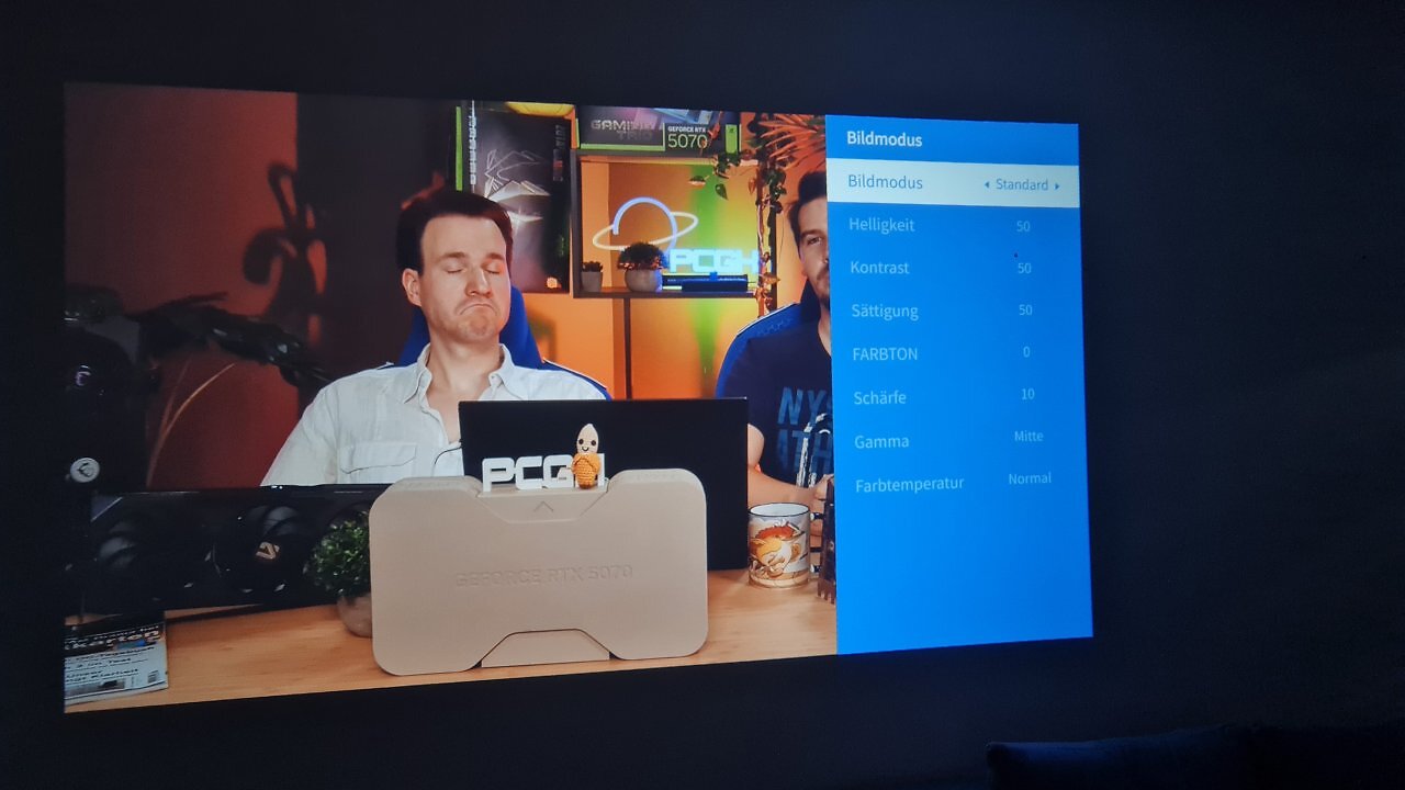 Bildoptionen des Dangbei N2 mini