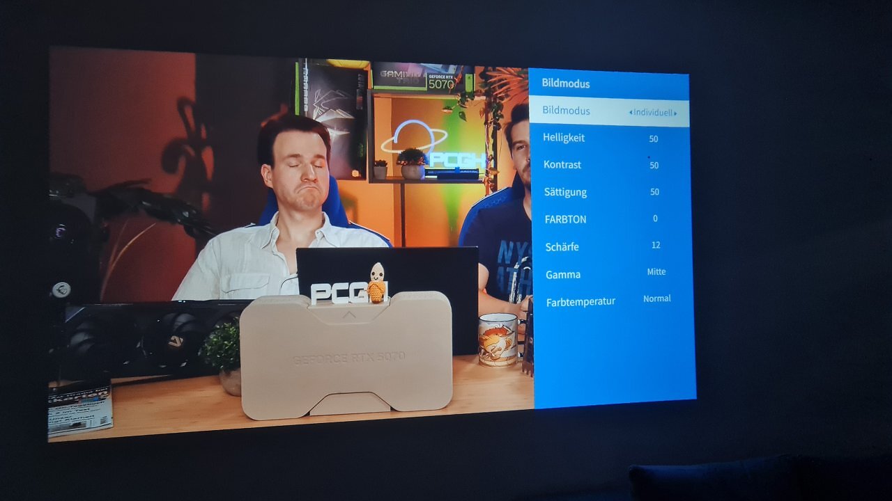 Bildoptionen des Dangbei N2 mini