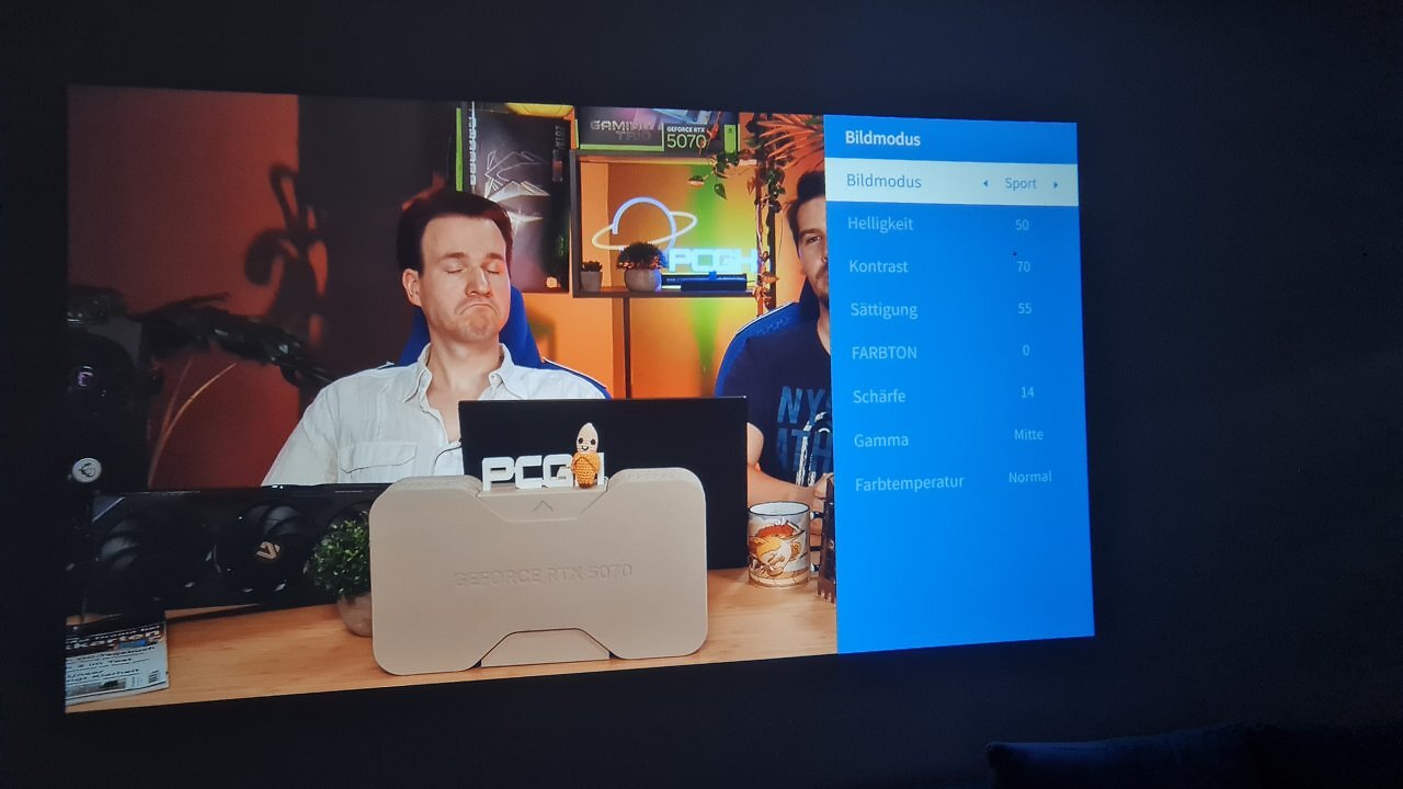 Bildoptionen des Dangbei N2 mini