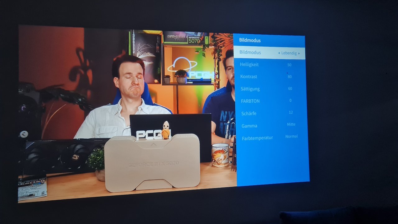 Bildoptionen des Dangbei N2 mini
