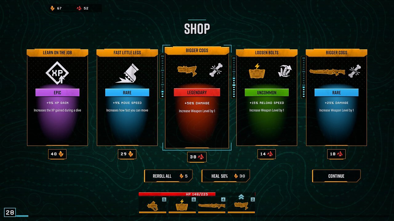 Upgrades in Hülle und Fülle: Wer gerne seine Helden zur ultimativen Kampfmaschine hochzüchtet, wird dieses Spiel lieben.