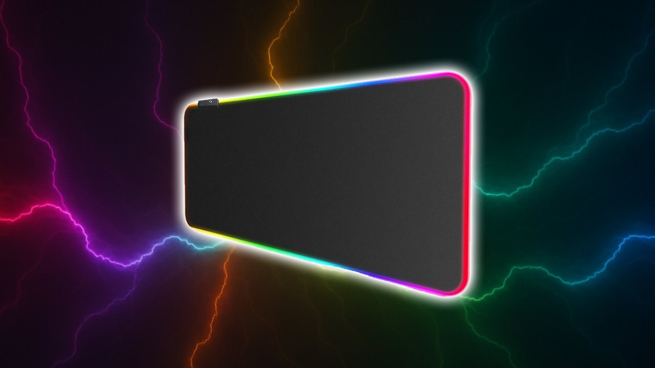 [27/07/2025] EASEMO Gaming Mauspad, XXL groß (800 x 300 x 4 mm) RGB Mousepad, 7 LED-Farben und 10 voreingestellte Lichteffekte, wasserdichte Stoffoberfläche und rutschfeste Gummiunterseite Amazon Angebot
