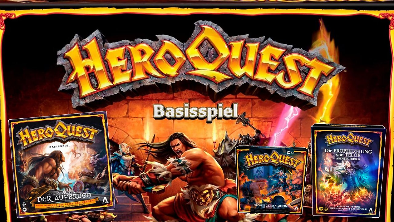 Helden-Rabatte beim Prime Day: HeroQuest-Basisspiele und Erweiterungen günstiger mitnehmen