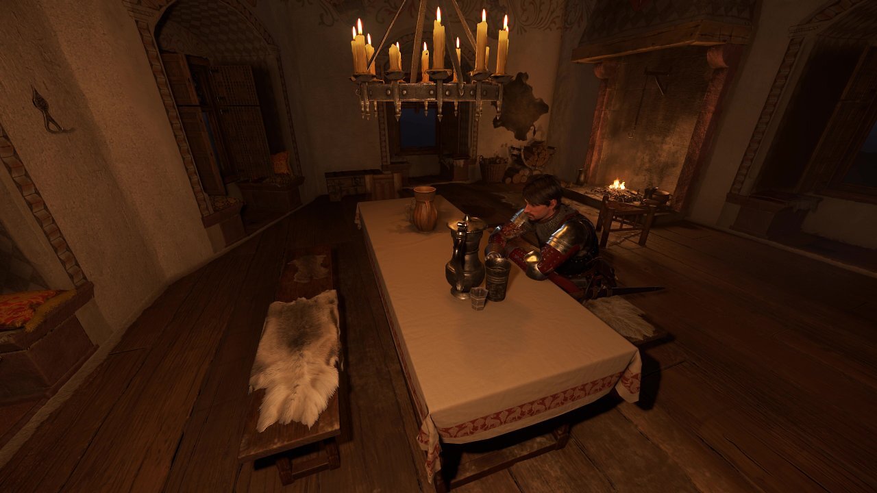 Einblick in die Räumlichkeiten von Burg Trosky aus Kingdom Come Deliverance 2
