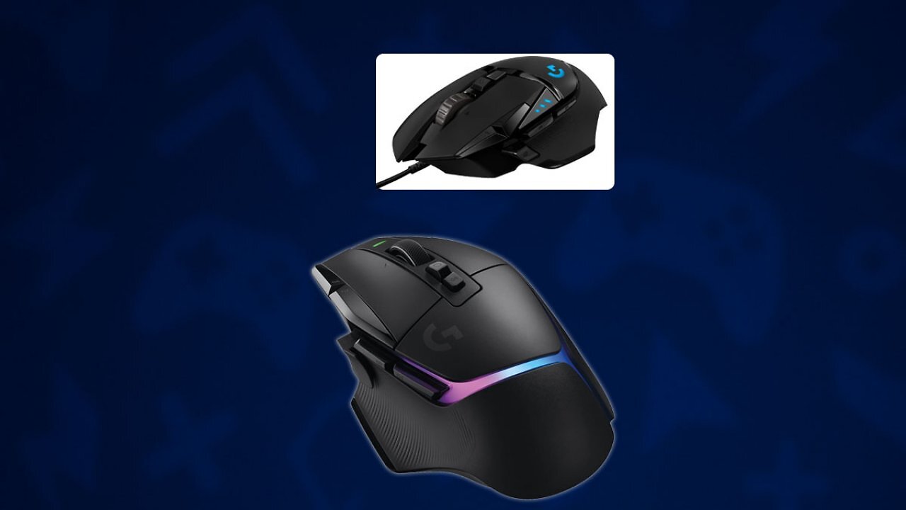 [10/07/2025] Logitech G502 Hero und kabellose G502X Plus Lightspeed im Angebot am Prime Day