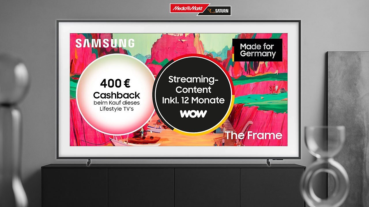 [25/07/2025] Cashback-Aktion: Samsung Lifestyle TV The Frame&nbsp;