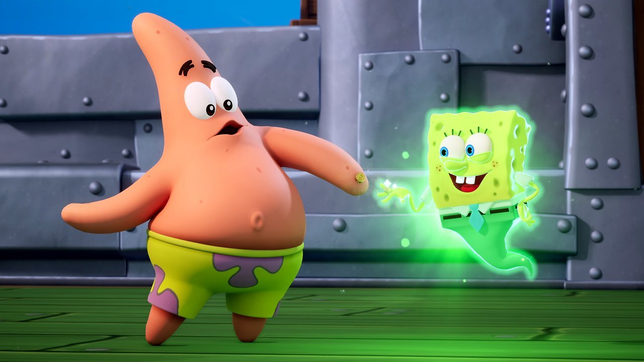 [31/07/2025] SpongeBob wurde bei dem gigantischen Streit ebenfalls in einen Geist verwandelt.