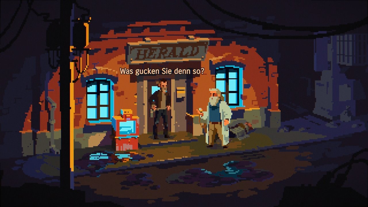 Auch in der deutschen Fassung punktet das Spiel mit gut geschriebenen Texten.