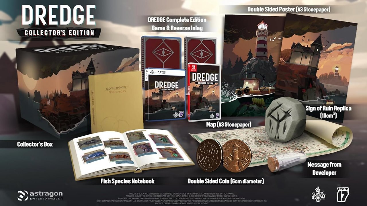 [28/07/2025] 1 Million Spieler, gefeierte Reviews – jetzt lockt Dredge als große Collector’s Edition für PS5 mit etlichen Goodies