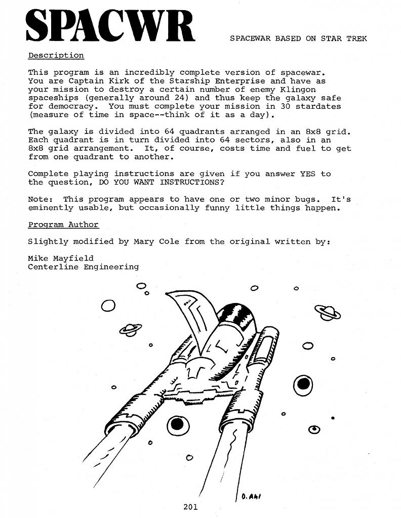 [08/08/2025] Die Beschreibungsseite von Mike Mayfields Listing in David Ahls Newsletter.