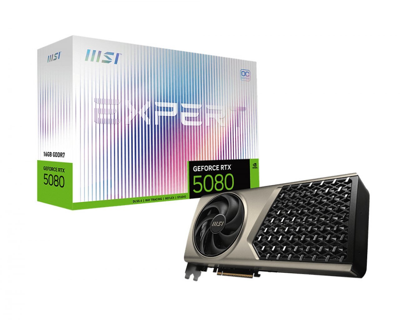 MSI GeForce RTX 5080 Expert OC