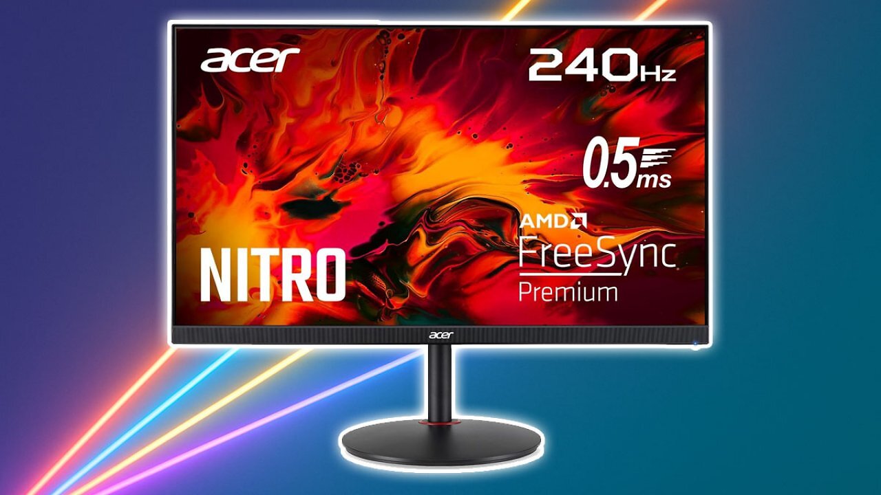 [20/08/2025] Spec-Monster für unter 200 Euro: Gaming-Monitor mit 2.560 × 1.440 und 240 Hz von Acer