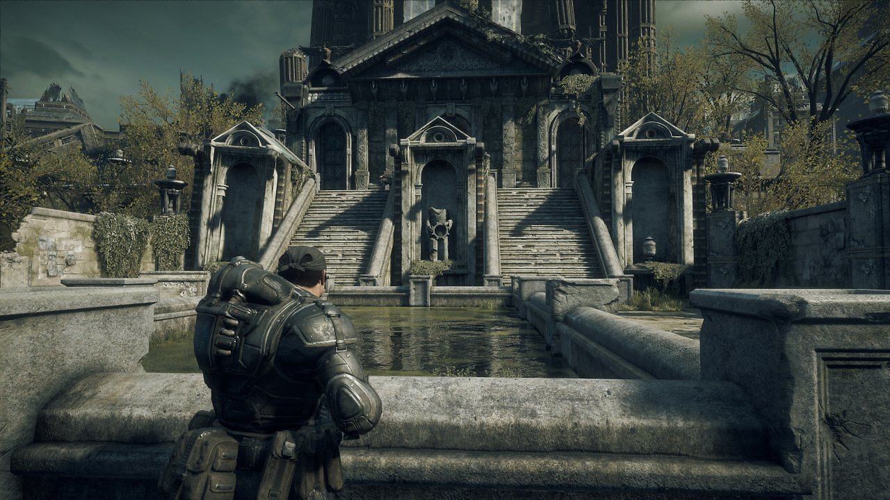 Auflösung, Texturen, Spiegelungen, Schatten, Beleuchtung - Gears of War: Reloaded zeigt sich schöner denn je. Grau ist es aber immer noch.