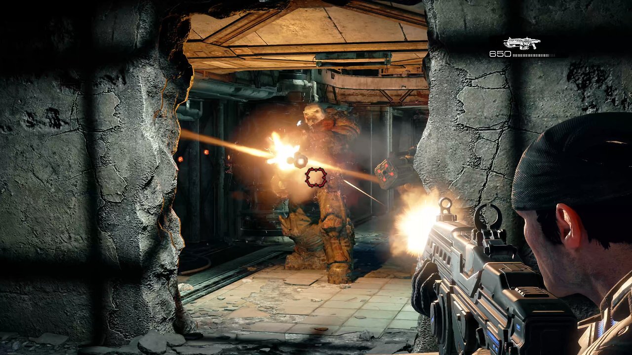 Neue Texturen, hohe Framerate, schönere Beleuchtung: Gears of War: Reloaded präsentiert sich als verbesserter 4K-Port von Gears of War: Ultimate Edition.