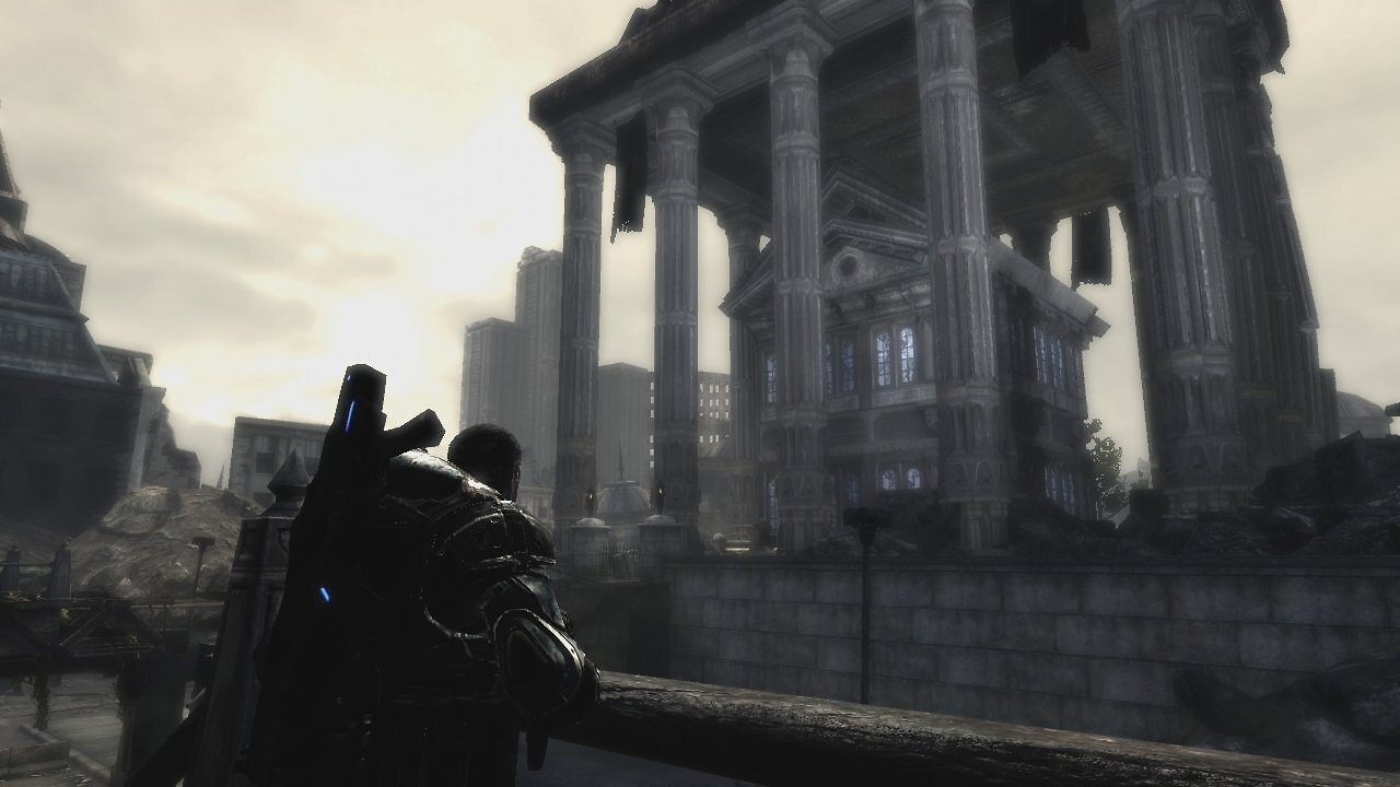 Grafikvergleich: Gears of War (Xbox 360, aufgenommen auf Series X)