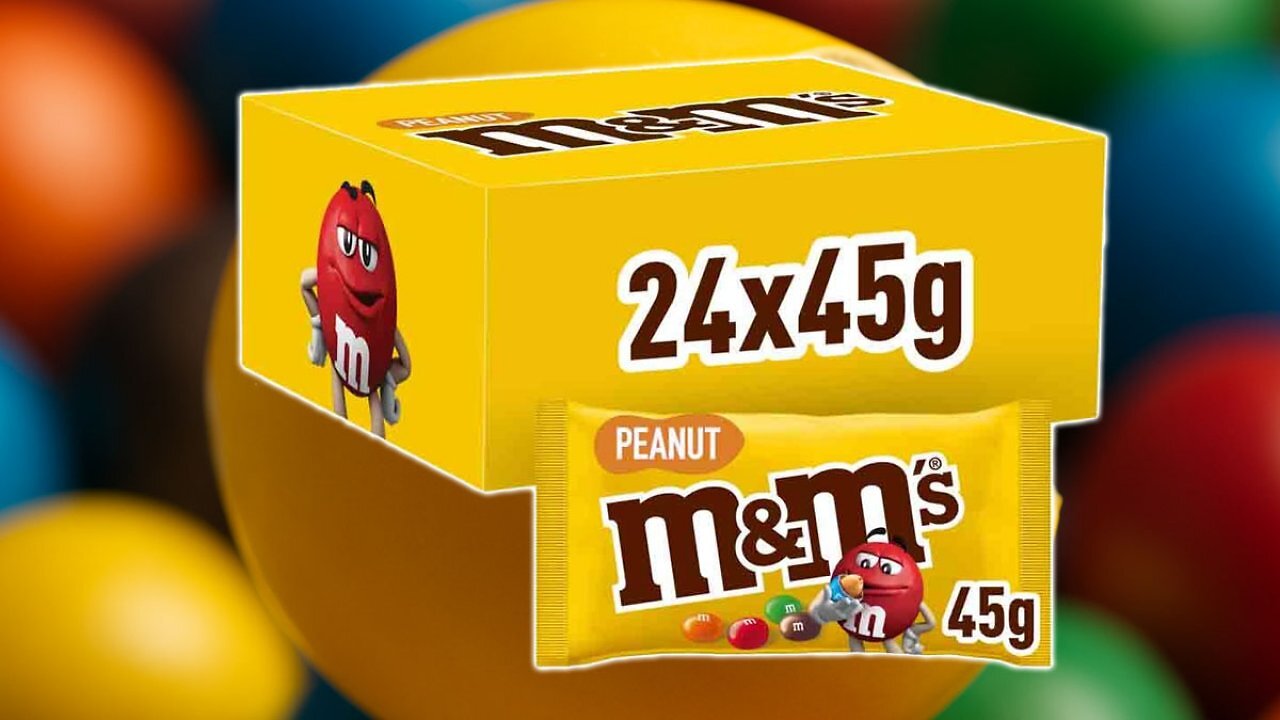 [21/08/2025] Kurze Zeit nur 12 Euro bei Amazon: M&M's in der Großpackung zu 24 mal 45 Gramm