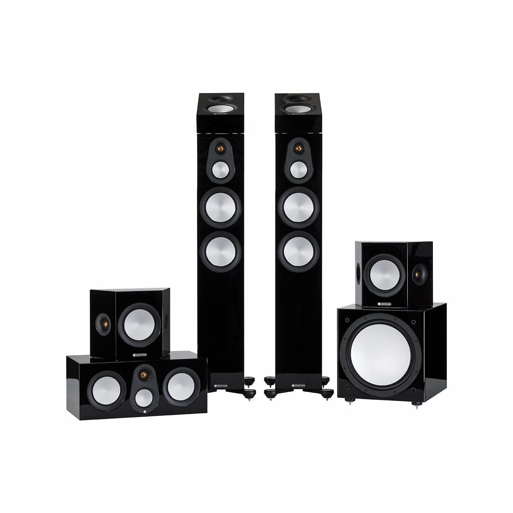 Monitor Audio Silver 300AV-Set mit ATMOS und Subwoofer