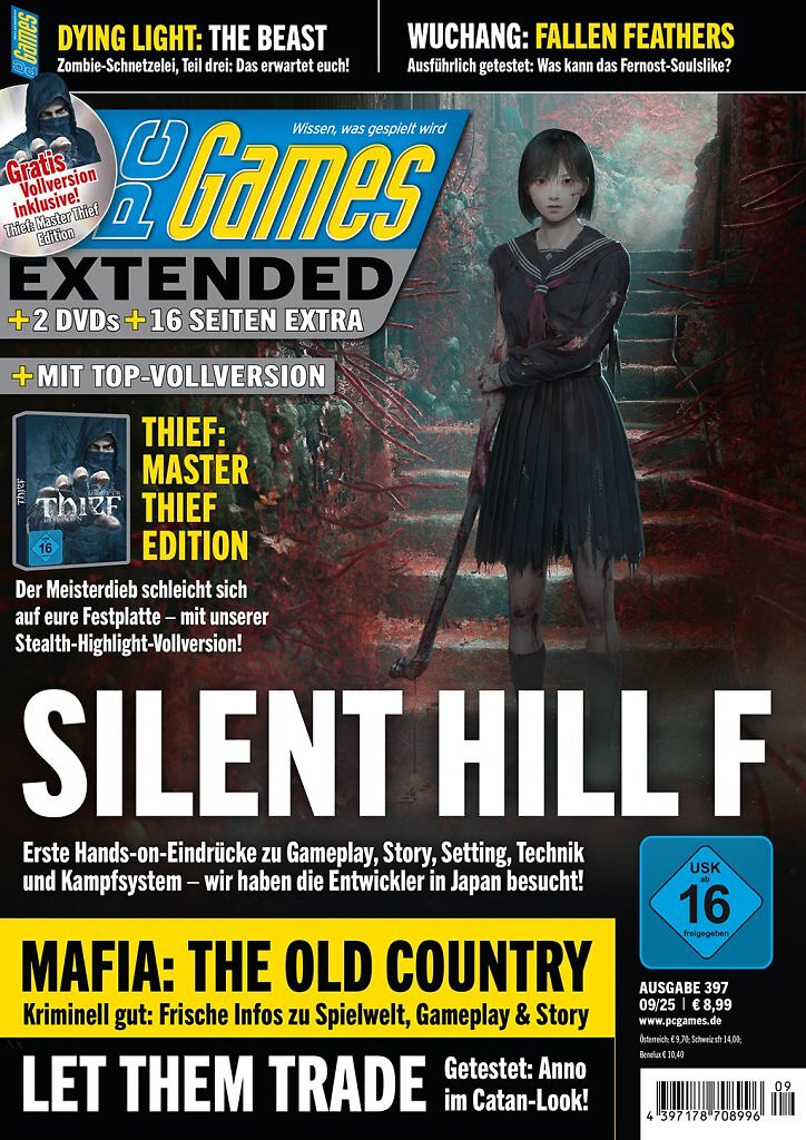 Das Cover der PC Games Extended 09/25