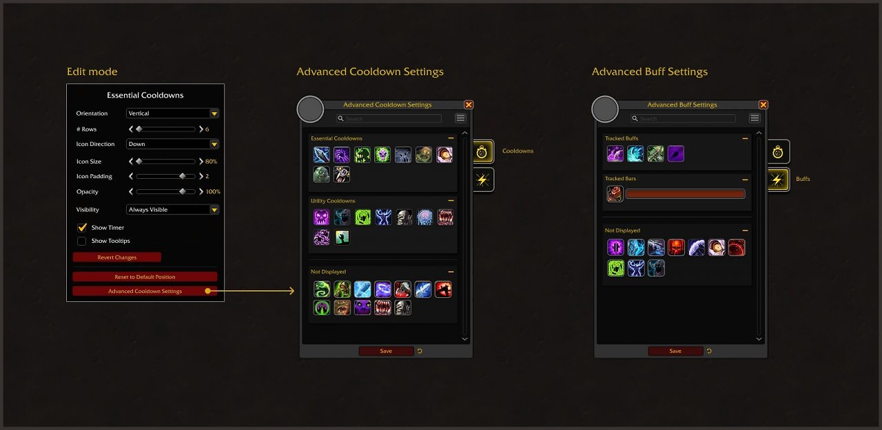 [01/08/2025] Der hauseigene Abklingzeitmanager ist ziemlich gut, viele Spieler brauchen für ihre Procs jedoch mehr Infos, die Blizzards Cooldown-Manager (bisher) nicht liefern kann.
