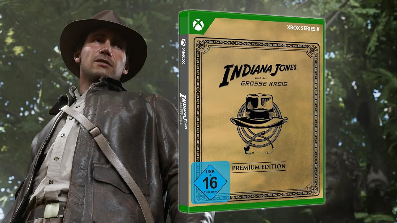 [11/08/2025] Indiana Jones: Premium Edition für Xbox Series X/S jetzt zum halben Preis bei Amazon