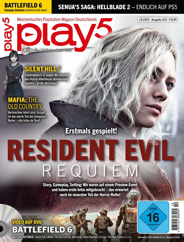 [29/08/2025] Das Cover der play5 10/25