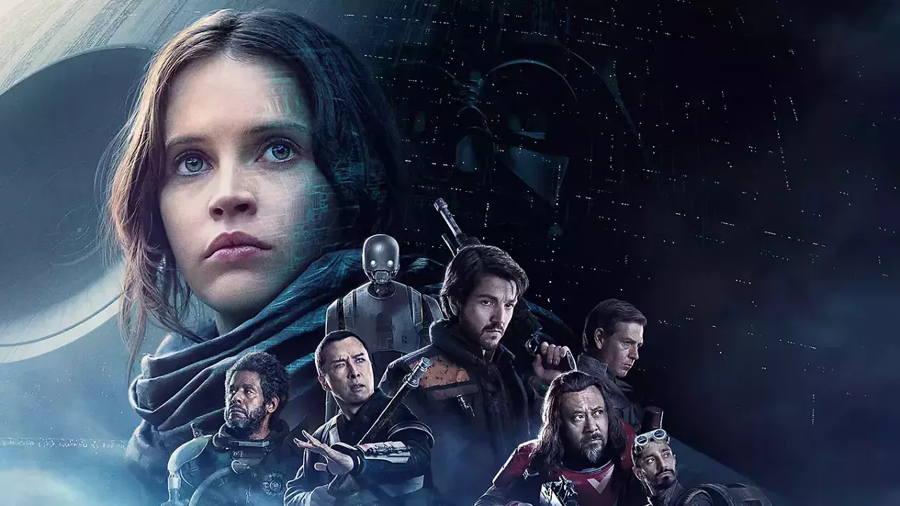 Ausschnitt Filmplakat von Rogue One: A Star Wars Story