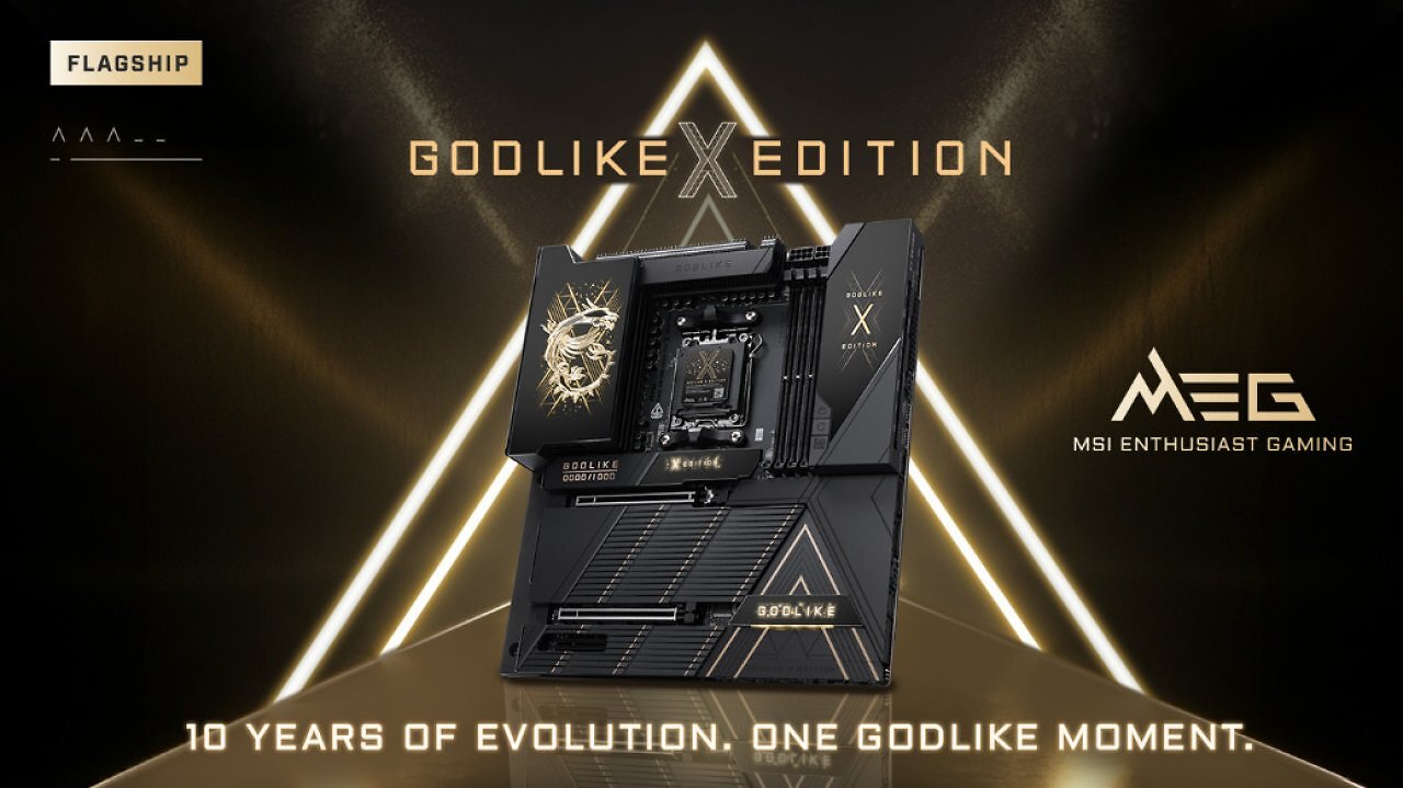 [27/08/2025] MEG X870E GODLIKE X EDITION