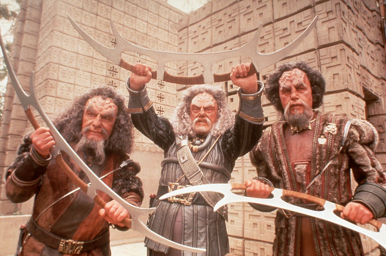 [16/09/2025] Die drei klassischen Klingonen Kor, Koloth und Kang.