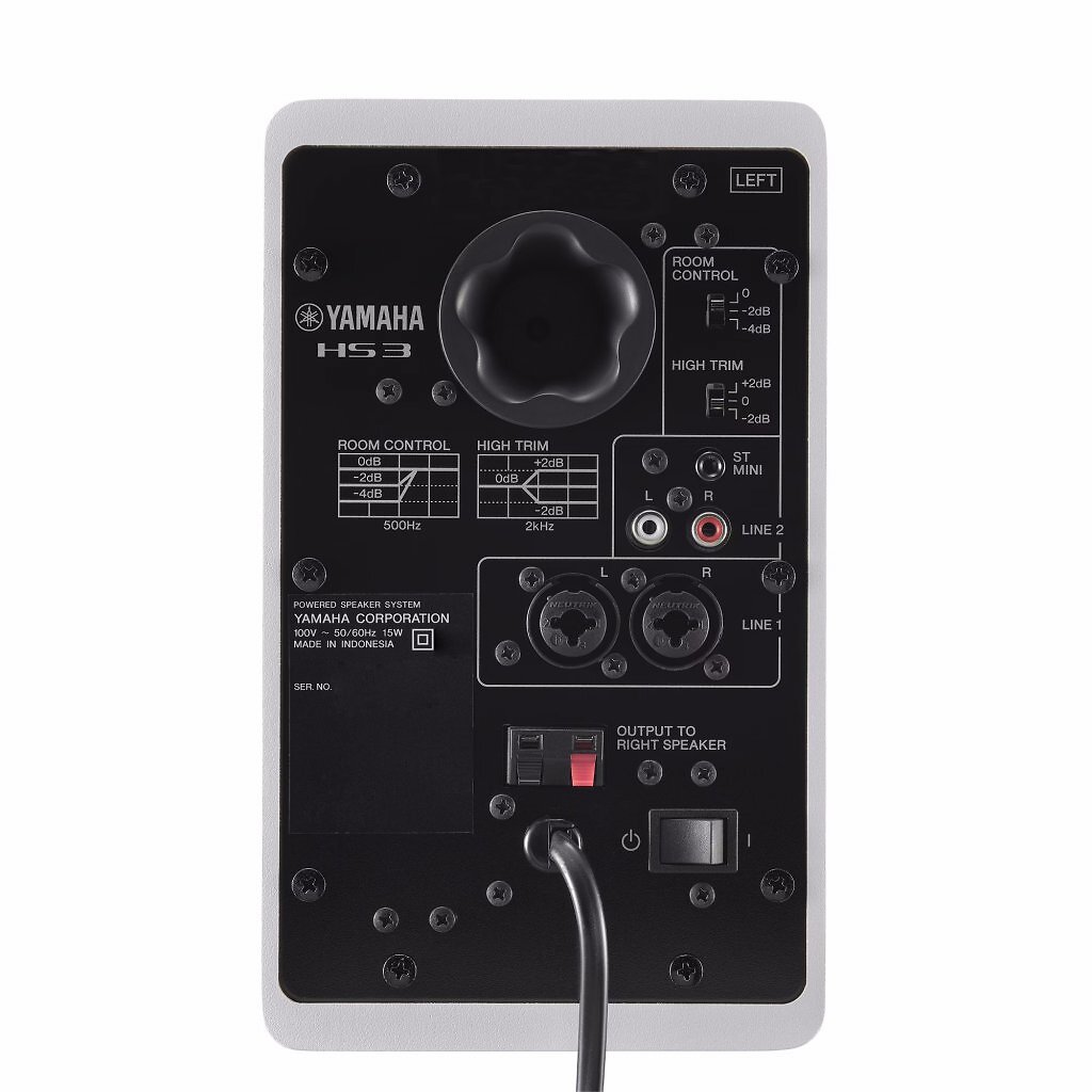 Backpamel Yamaha HS3 White