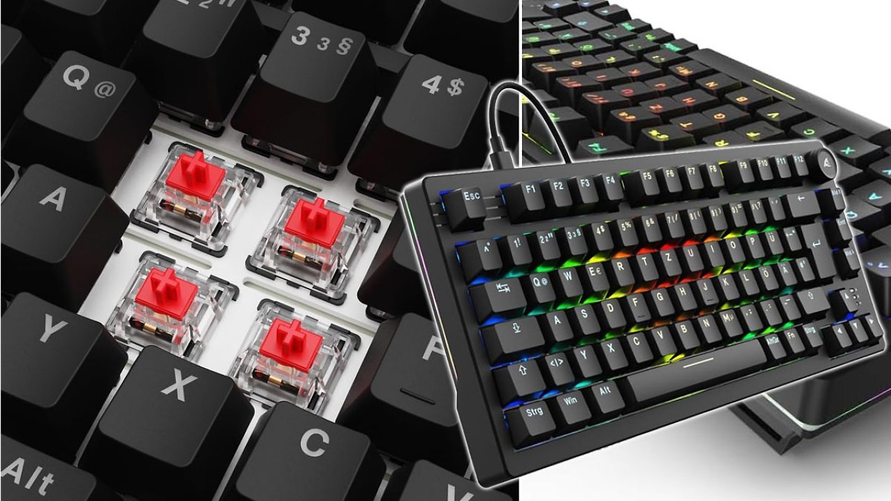 [14/09/2025] Preisschmelze: Gaming-Tastatur Sharkoon Skiller SGK25 RGB mit Hot-Swap auf 35 € gestürzt (1)