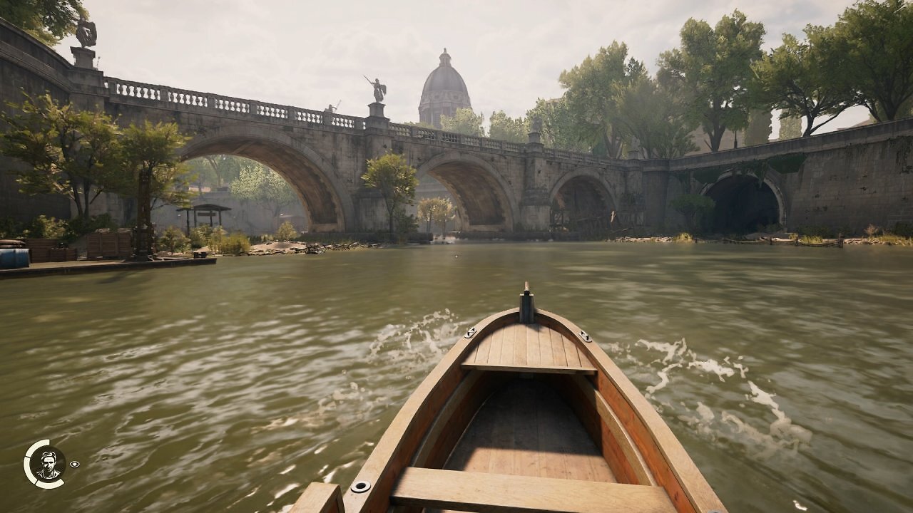 [11/09/2025] Im Verlauf der DLC-Geschichte fahrt ihr mit einem Motorboot kurz über den Tiber in Rom.