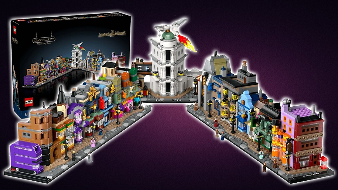 [01/09/2025] Expecto Rabatt! Riesige LEGO Harry Potter Winkelgasse fällt auf weit unter 200 € zum Bestpreis