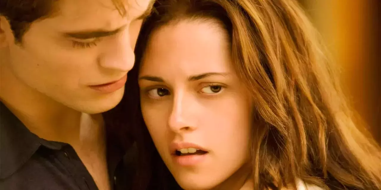Kristen Stewart mit Robert Pattinson in Twilight.