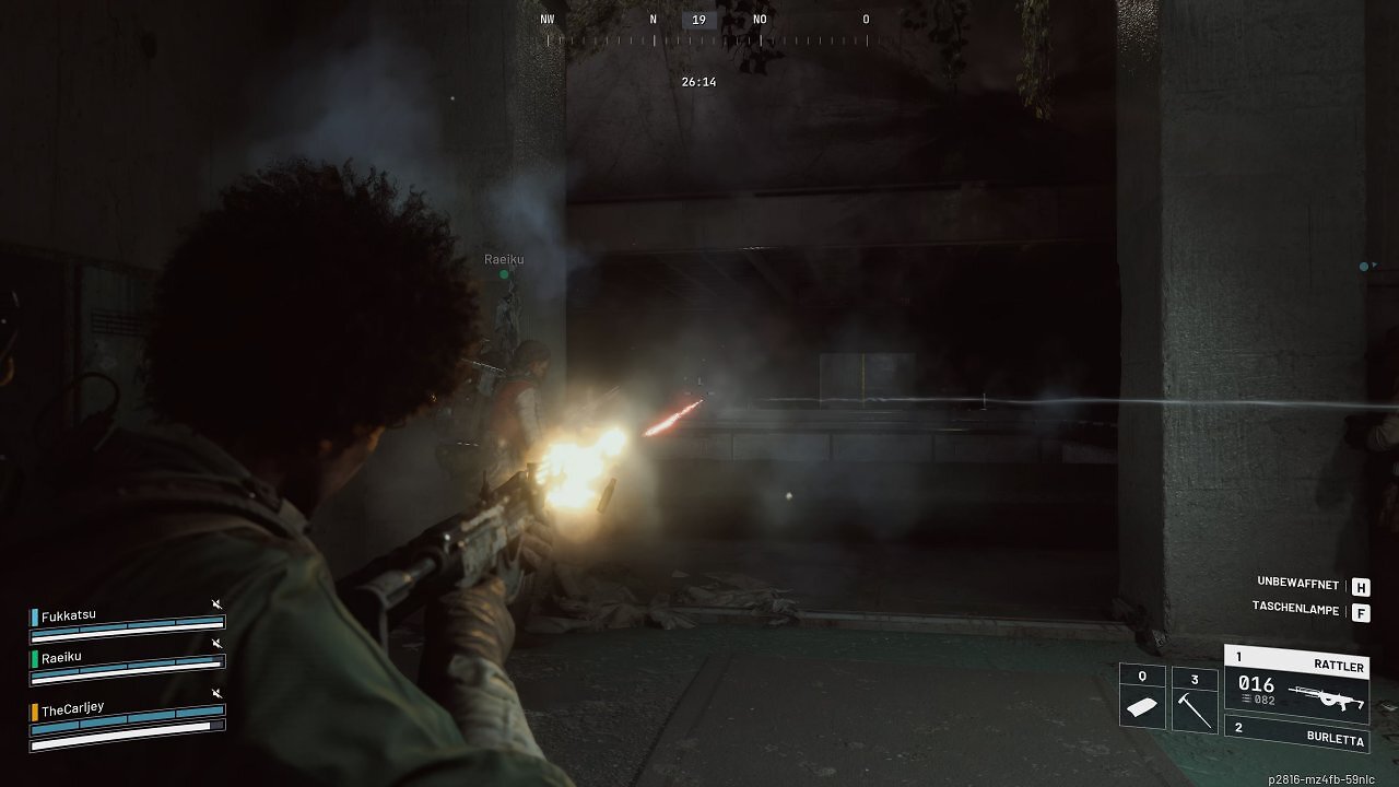 Ein Feuergefecht in ARC Raiders